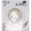 Image 1 : 1926-D BUFFALO NICKEL RED BOOK VALUE IS $45.00 *RARE KEY DATE FINE GRADE*!!
