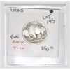 Image 2 : 1914-S BUFFALO NICKEL RED BOOK VALUE IS $50.00 *RARE KEY DATE FINE GRADE*!!