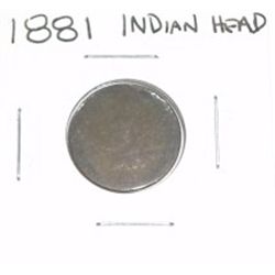 1881 INDIAN HEAD PENNY *RARE NICE PENNY PLEASE LOOK AT PICTURE TO DETERMINE GRADE*!!