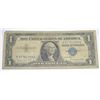 Image 1 : 1957 SERIES A SILVER CERTIFICATE $1 SERIAL # K97781359A *PLEASE LOOK AT PICTURE TO DETERMINE GRADE*