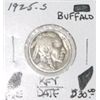 Image 1 : 1925-S BUFFALO NICKEL RED BOOK VALUE IS $30.00 *RARE KEY DATE FINE GRADE*!!