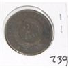Image 2 : 1864 2 CENTS PIECE 1ST YEAR *RARE FINE GRADE* 2 CENT CAME OUT OF SAFE!!