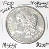Image 1 : 1900 MORGAN SILVER DOLLAR RED BOOK VALUE IS $200.00 *RARE MS-63 HIGH GRADE*!!