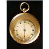 A 19th century Swiss 18ct gold slim pocket watch, circa 1850, no.40074, stamped 'B.M - J.I.', the mo