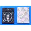 Three 19th century card cases, comprising; a tortoiseshell pique case decorated in mother of pearl w