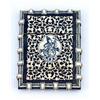 A Victorian silver rectangular purse, engraved with ferns and leaves, Birmingham 1879 by Frederick M