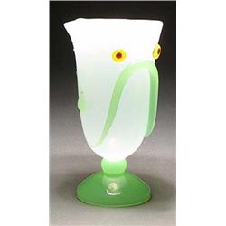 An unusual glass 'creature' pouring vessel, attributed to Loetz and to a design by Richard Techner,.