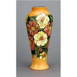 A Moorcroft 'Victoriana' vase, designed by Emma Bossoms and made specifically for the Moorcroft Coll