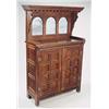Image 1 : A Gothic oak chiffonier, the design attributed to A.W. Blomfield, as shown in Eastlake's 'Hints on H