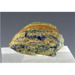 An Egyptian Faience Fish Amulet