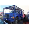 Image 1 : 1998 BLUE FORD F800 FLAT DECK 246,301KM DIESEL