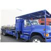 Image 2 : 1998 BLUE FORD F800 FLAT DECK 246,301KM DIESEL