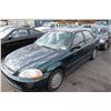 Image 1 : 1997 GREEN HONDA CIVIC 4DR SDN GAS AUTOMATIC