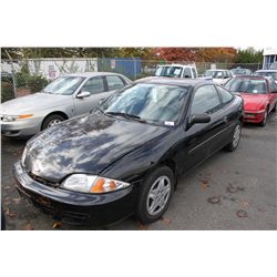 2000 BLACK CHEVROLET CAVALIER 4DR SDN 232,894KM