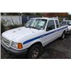 Image 1 : 2001 WHITE FORD RANGER 2DR PU 135,805KM GAS 3.0L