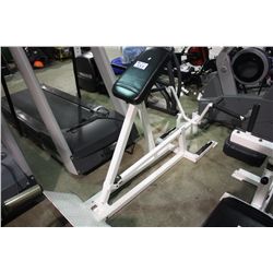 BLACK & WHITE APEX CURL BENCH