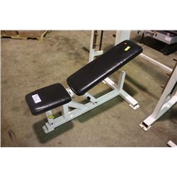 BLACK & WHITE APEX BENCH