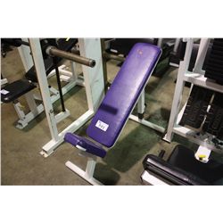 PURPLE & WHITE BENCH