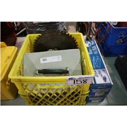 2 SAMONA BENCH ROLLERS & BIN WITH DIES & SAWBLADES