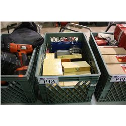 ASSORTED DRILL BITS & TOOLING