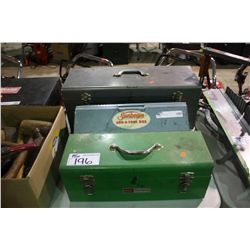3 TOOL BOXES & CONTENTS