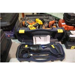 MASTERCRAFT SAWZALL & ASSORTED POWER TOOLS