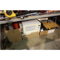 LARGE LOT OF ASSORTED ELECTRICAL & TOOLS