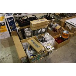 LOT OF WEATHER GUARD TRUCK BOXES & ASSORTED