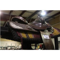 WESTERN  SADDLE & BLANKET