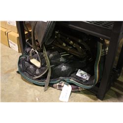 BAG OF ASSORTED BRIDLES