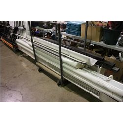 STEEL STOCK & ASSORTED LIGHTING