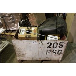 PALLET OF MISC POWER LINE HARDWARE