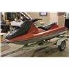Image 1 : BOMBARDIER JET SKI ON TRAILER