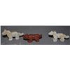 Image 1 : THREE ZUNI FETISHES