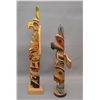 Image 2 : TWO NORTHWEST COAST TOTEM POLES