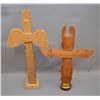 Image 3 : TWO NORTHWEST COAST TOTEM POLES