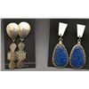 Image 1 : TWO PAIRS OF EARRINGS