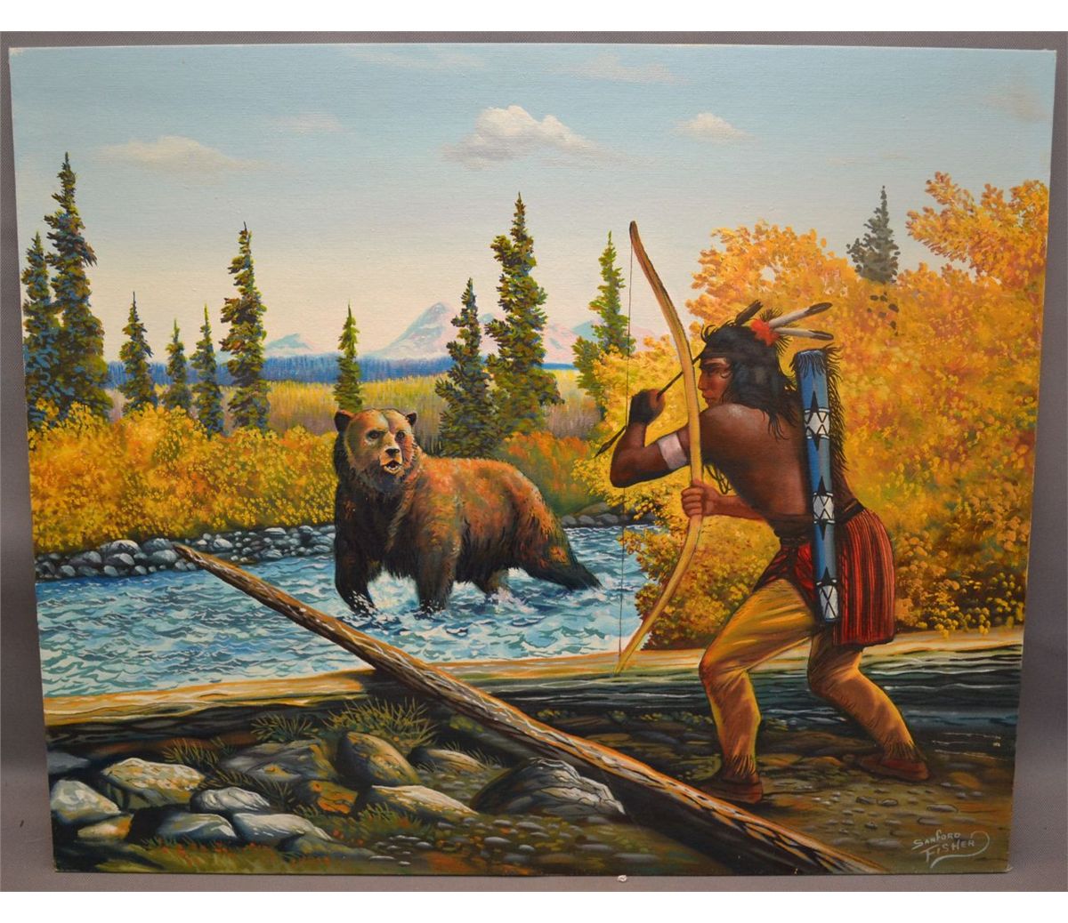 CANADIAN CREE PAINTING canadian-cree-painting