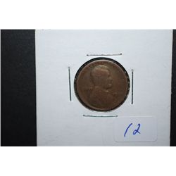 1924-D US Lincoln Wheat Back Penny; G; EST. $40-50