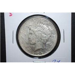 1922-D US Peace $1; EST. $35-45