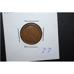 1913-S US Lincoln Wheat Back Penny; G; EST. $15-25