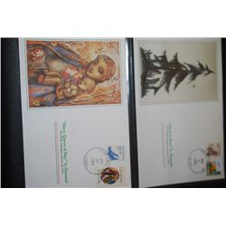 "Christ Is Born" By Hummel First Public Appearance January 6, 1940 First Day Issue With Postal Stamp