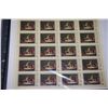 Image 1 : 1973 CCCP/USSR Postal Stamp Sheet; Lot of 20 Stamps; EST. $10-20