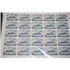 Image 1 : 1977 CCCP/USSR Postal Stamp Sheet; Lot of 25 Stamps; EST. $10-20