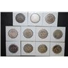 Image 2 : 1853-1876 US Seated Liberty Half Dollar; Various Dates, Mint Marks & Conditions; Three With Unreadab