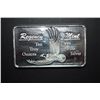 Image 1 : Regency Mint Silver Ingot; .999 Fine Silver 10 Oz.; EST. $150-200