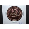 Image 1 : 2013 "Year Of The Snake" Copper Round; .999 Fine Copper 1 Oz.; Live Free Or Die-Don't Tread On Me; E