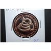Image 1 : 2013 "Year Of The Snake" Copper Round; .999 Fine Copper 1 Oz.; Live Free Or Die-Don't Tread On Me; E