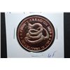 Image 1 : 2013 "Year Of The Snake" Copper Round; .999 Fine Copper 1 Oz.; Live Free Or Die-Don't Tread On Me; E