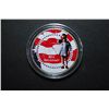 Image 2 : 1969 US Kennedy Half Dollar Colorized Front & Back In Display Box; EST. $15-20